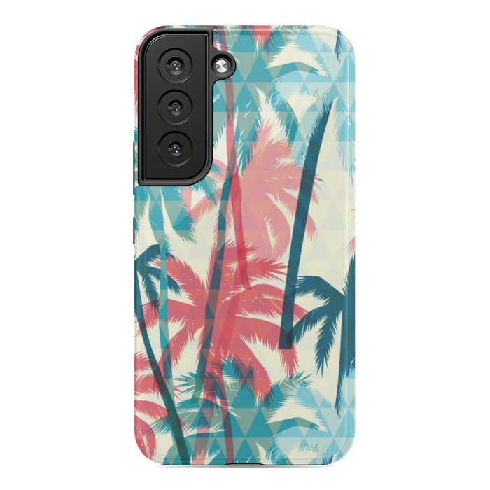 Galaxy S22 StrongFit TROPICAL TREES by MALLIKA