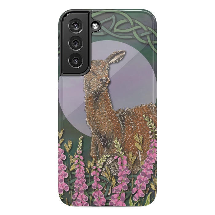 Galaxy S22 plus StrongFit Woodland Deer Doe by Lotti Brown