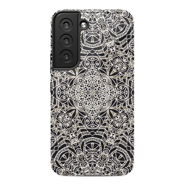 Galaxy S22 StrongFit Mehndi Ethnic Style G419 by Medusa GraphicArt