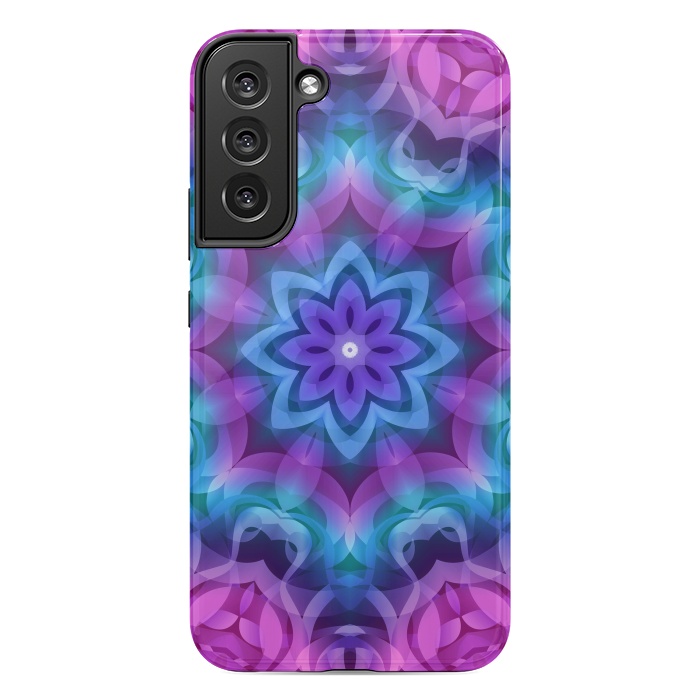 Galaxy S22 plus StrongFit Floral Abstract G269 by Medusa GraphicArt