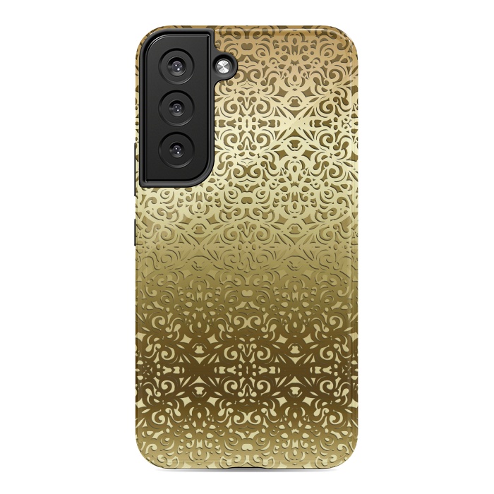 Galaxy S22 StrongFit Baroque Style Inspiration G155b by Medusa GraphicArt