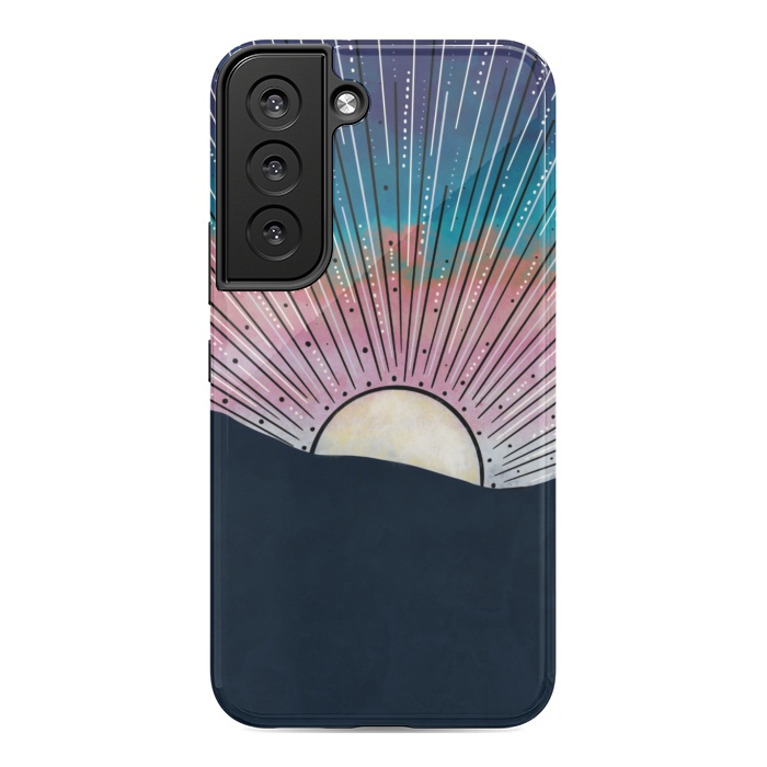 Galaxy S22 StrongFit Sunrise  by Rose Halsey