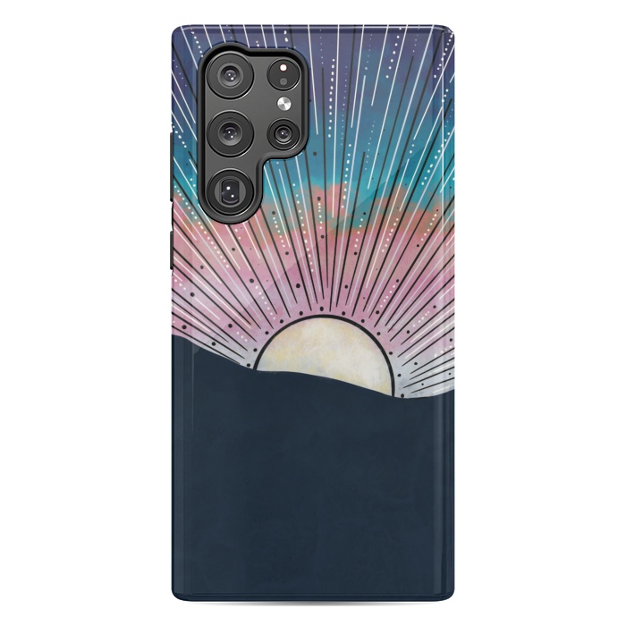 Galaxy S22 Ultra StrongFit Sunrise  by Rose Halsey