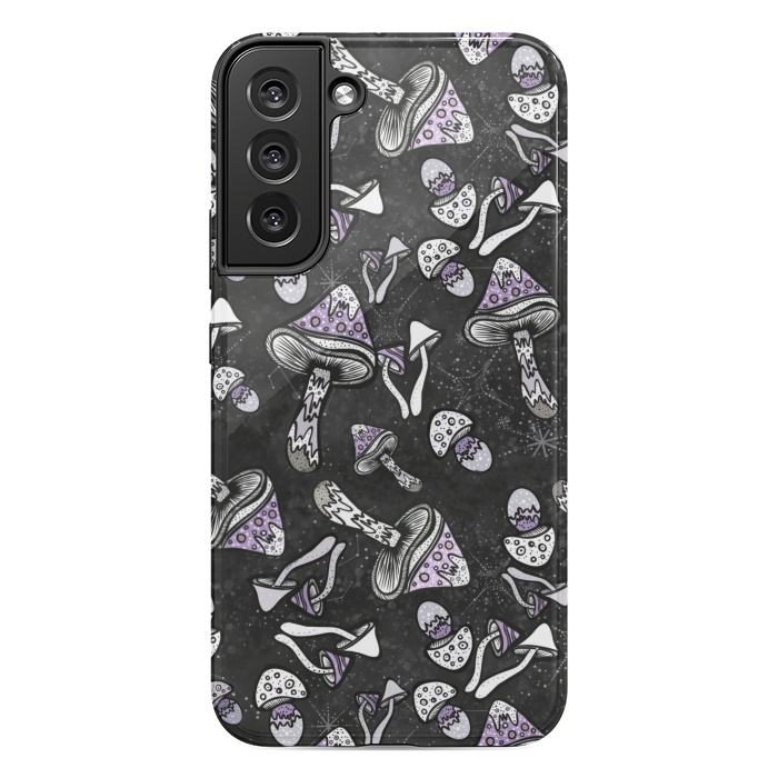 Galaxy S22 plus StrongFit Shrooms by Rose Halsey