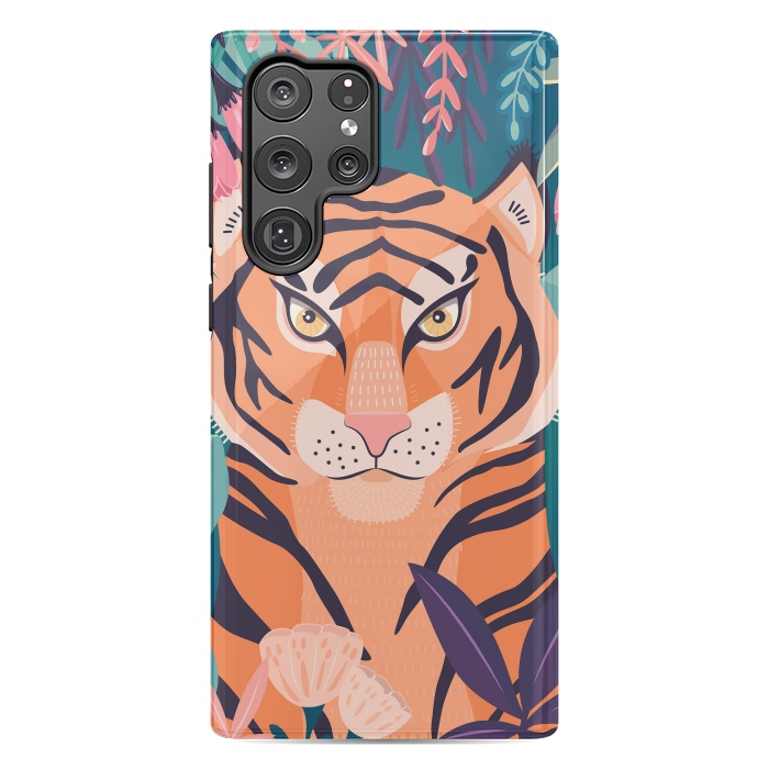 Galaxy S22 Ultra StrongFit Tiger in nature by Jelena Obradovic