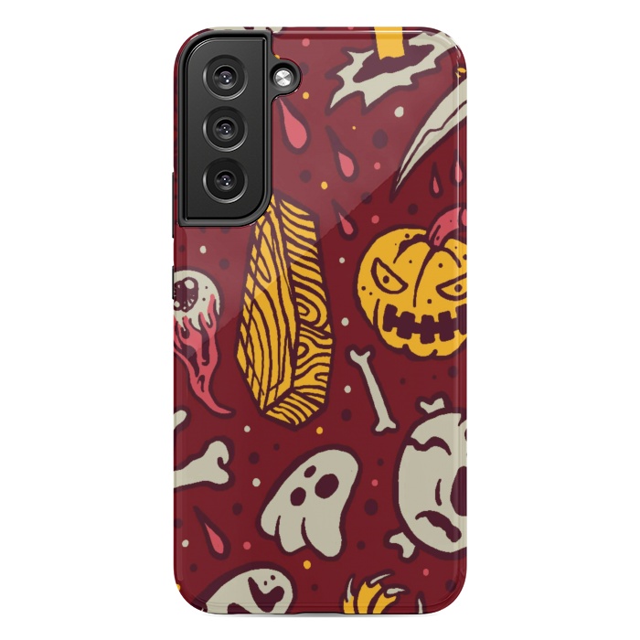 Galaxy S22 plus StrongFit Horror Pattern 1 by Afif Quilimo