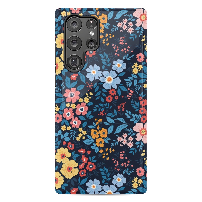 Galaxy S22 Ultra StrongFit Flowers in the Darkness by ArtsCase