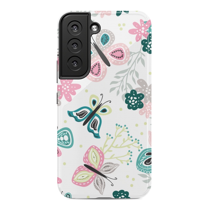 Galaxy S22 StrongFit Give me Butterflies by ArtsCase
