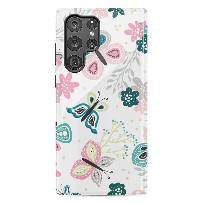 Galaxy S22 Ultra StrongFit Give me Butterflies by ArtsCase