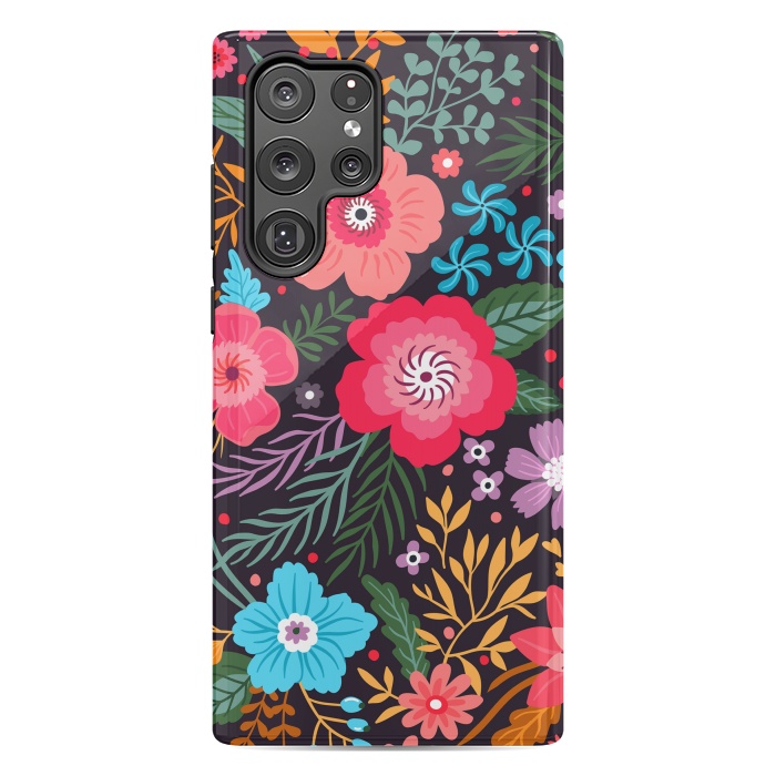 Galaxy S22 Ultra StrongFit In love with the flowers by ArtsCase