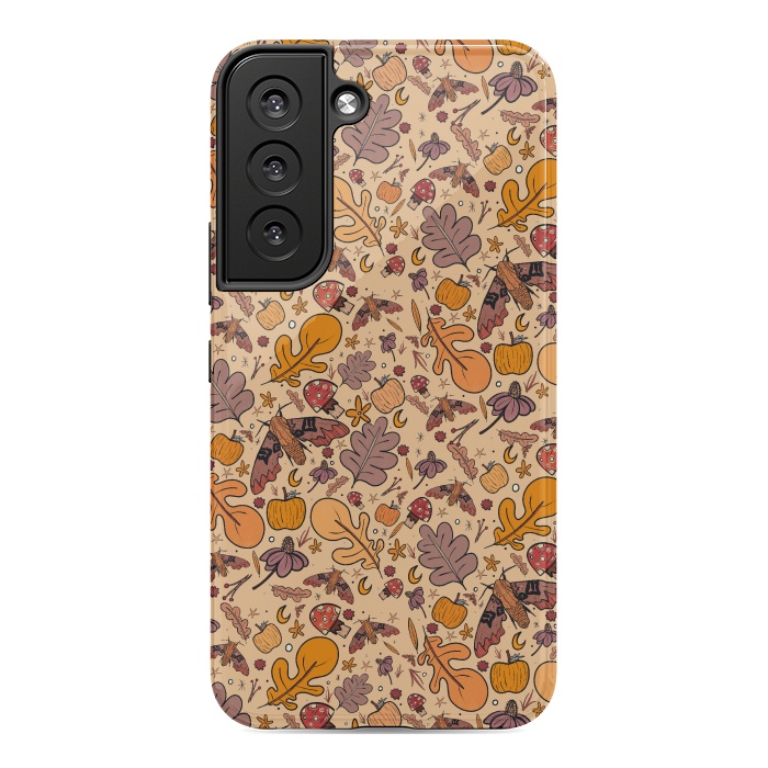 Galaxy S22 StrongFit Autumnal pattern by Steve Wade (Swade)