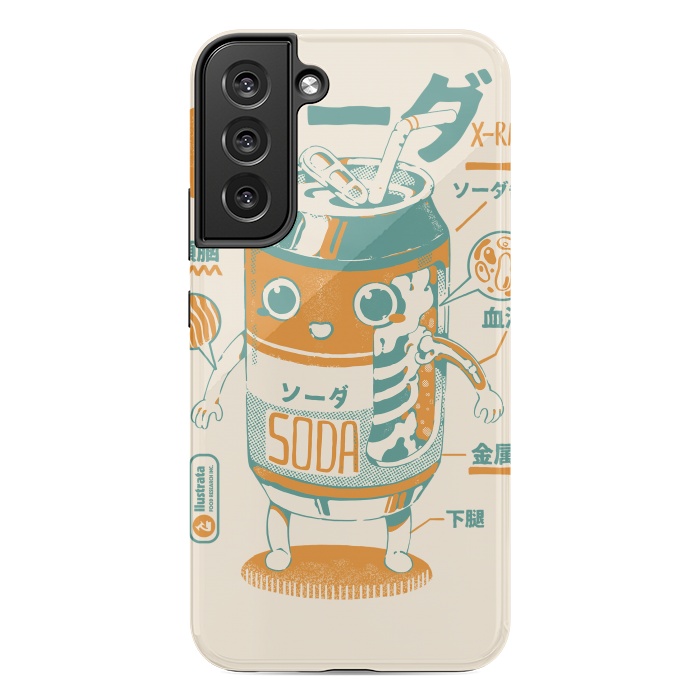 Galaxy S22 plus StrongFit Soda Can X-Ray by Ilustrata