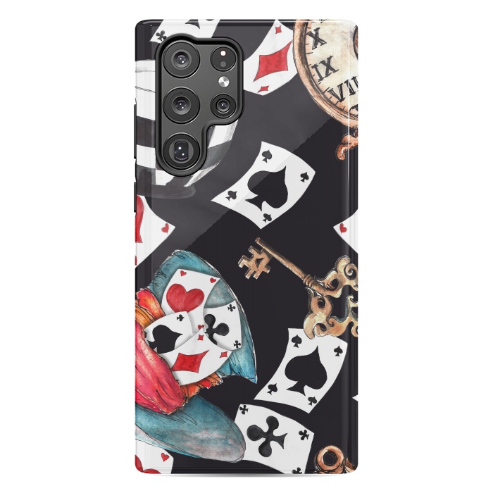 Galaxy S22 Ultra StrongFit playing cards-ALice by haroulita