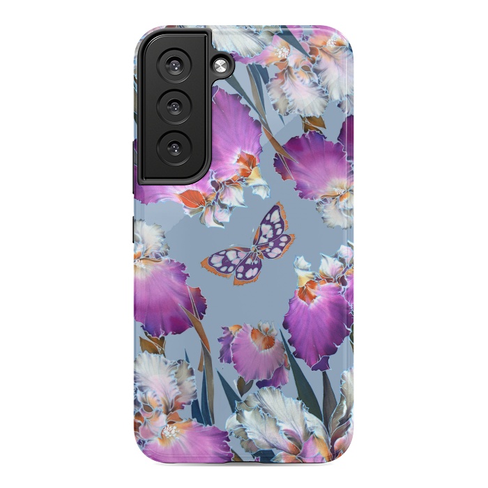 Galaxy S22 StrongFit purple lilac flowers by haroulita
