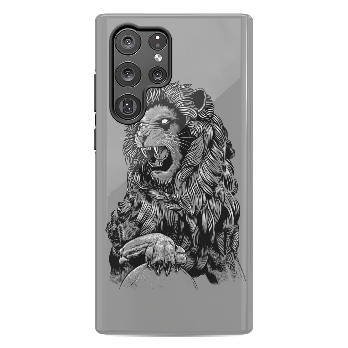 Galaxy S22 Ultra StrongFit Statue lion by Alberto