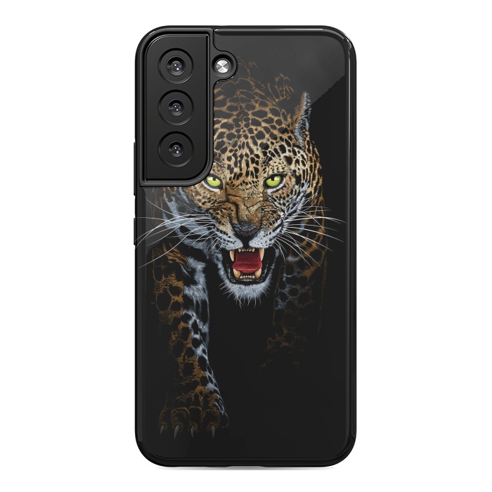 Galaxy S22 StrongFit Leopard in the shadows by Alberto