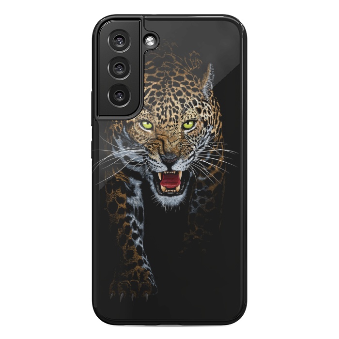 Galaxy S22 plus StrongFit Leopard in the shadows by Alberto