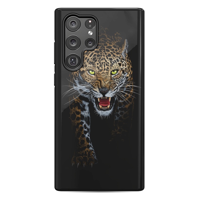Galaxy S22 Ultra StrongFit Leopard in the shadows by Alberto