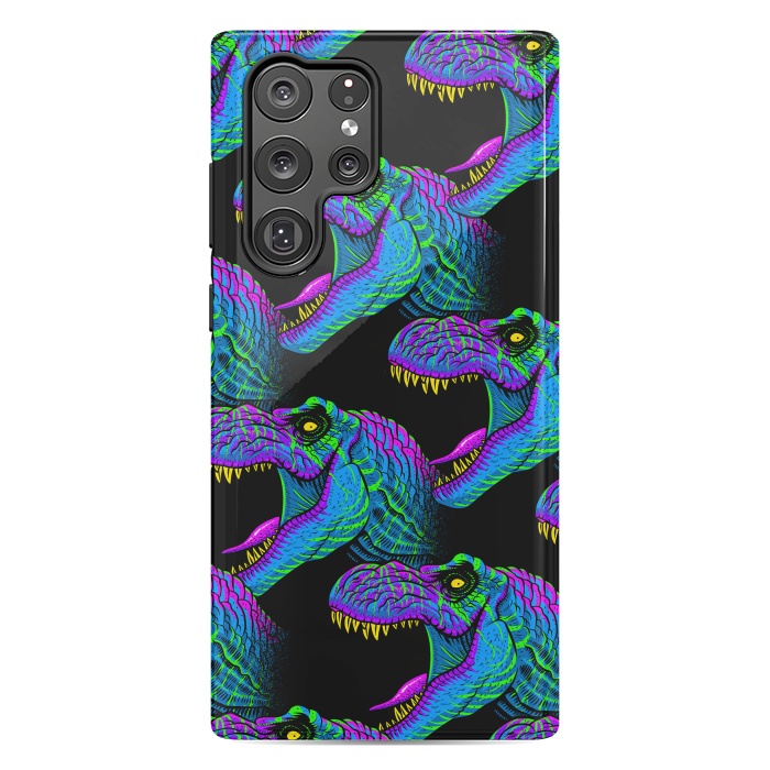 Galaxy S22 Ultra StrongFit psychedelic rex by Alberto
