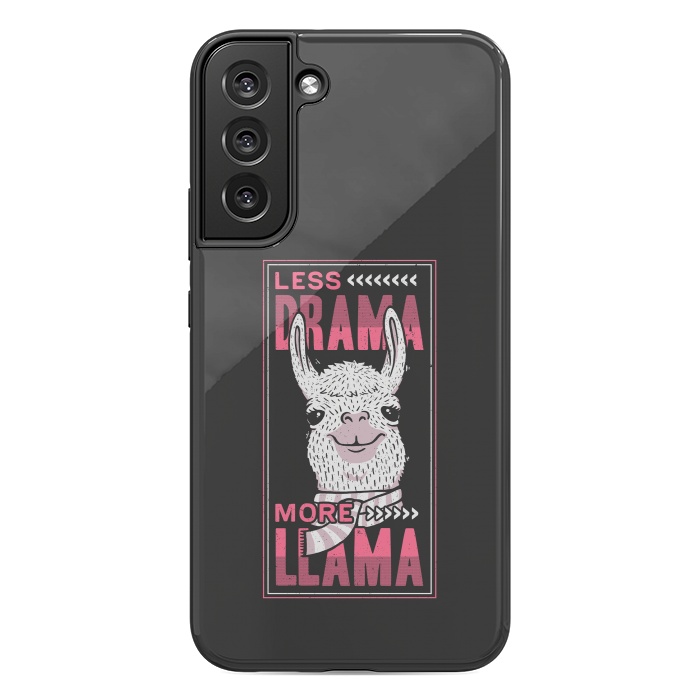 Galaxy S22 plus StrongFit Less Drama More Llama by eduely