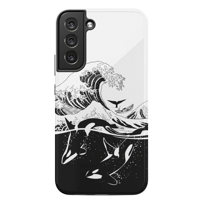 Galaxy S22 plus StrongFit Wave killer Whale by Alberto