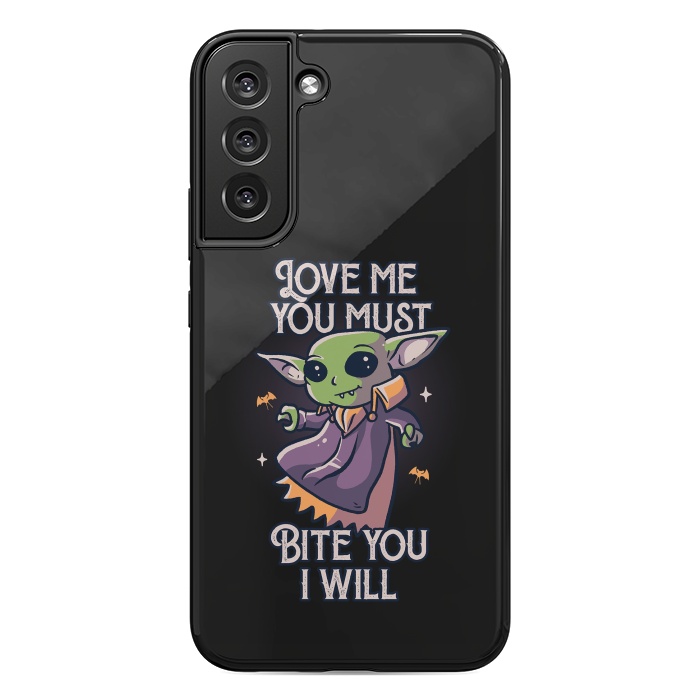 Galaxy S22 plus StrongFit Love Me You Must Bite You I Will Funny Cute Spooky by eduely