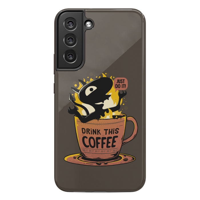Galaxy S22 plus StrongFit Luci Coffee by eduely