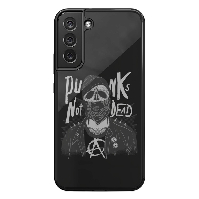 Galaxy S22 plus StrongFit Punk Skull by eduely