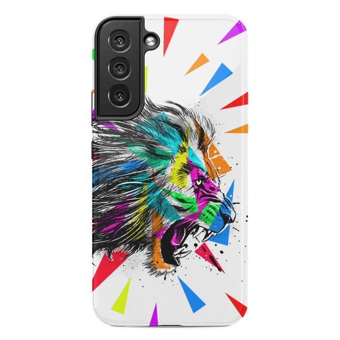 Galaxy S22 plus StrongFit Sketch lion triangle by Alberto