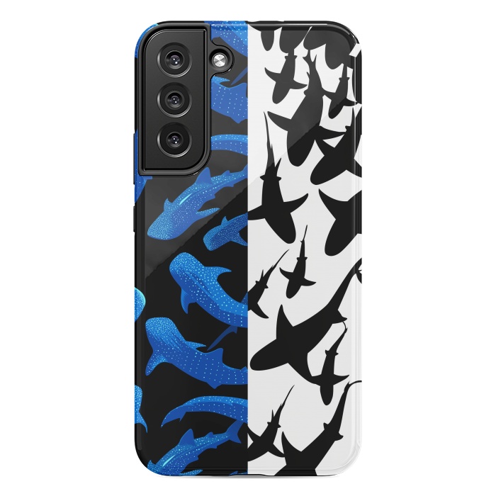 Galaxy S22 plus StrongFit Shark whale pattern by Alberto
