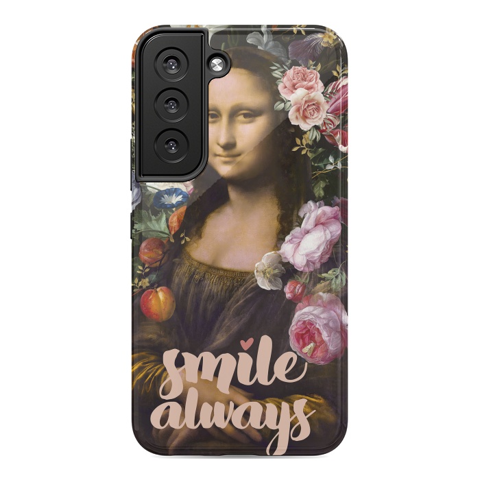 Galaxy S22 StrongFit Smile Always, Mona Lisa by amini54