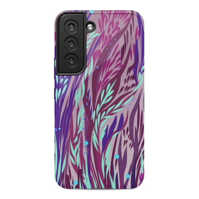 Galaxy S22 StrongFit Floral collection  by Josie
