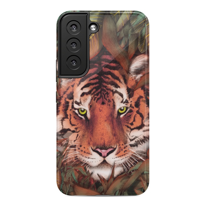 Galaxy S22 StrongFit Jungle Tiger Majesty Colour Version by ECMazur 