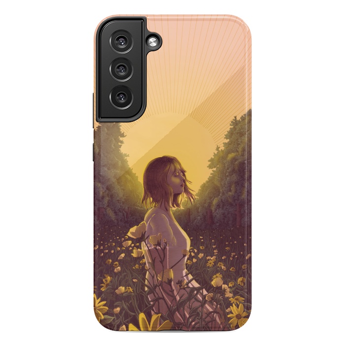 Galaxy S22 plus StrongFit Dawn in the Meadow Colour Version by ECMazur 