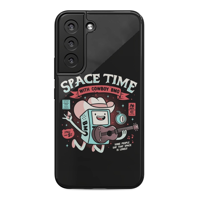 Galaxy S22 StrongFit Space Time Cool Robot Cowboy Gift by eduely