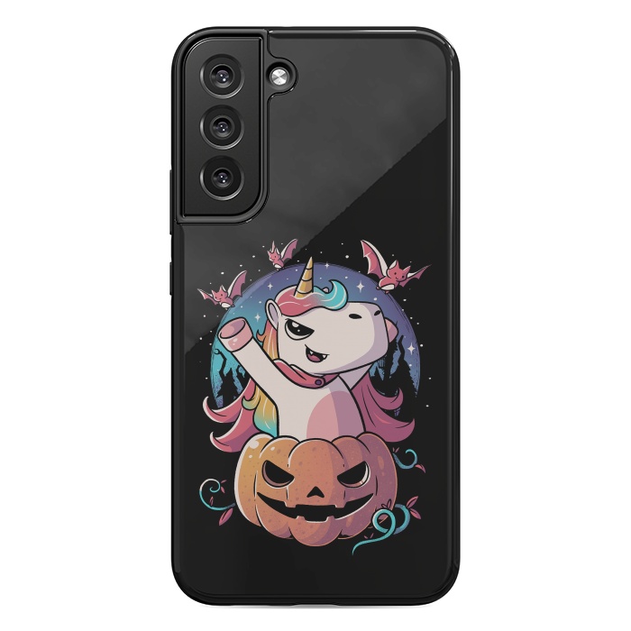 Galaxy S22 plus StrongFit Spooky Unicorn Funny Cute Magic Halloween by eduely