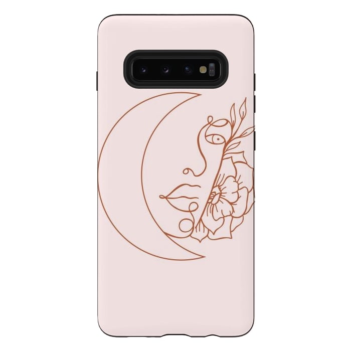 Galaxy S10 plus StrongFit The Lonely Moon by Uma Prabhakar Gokhale