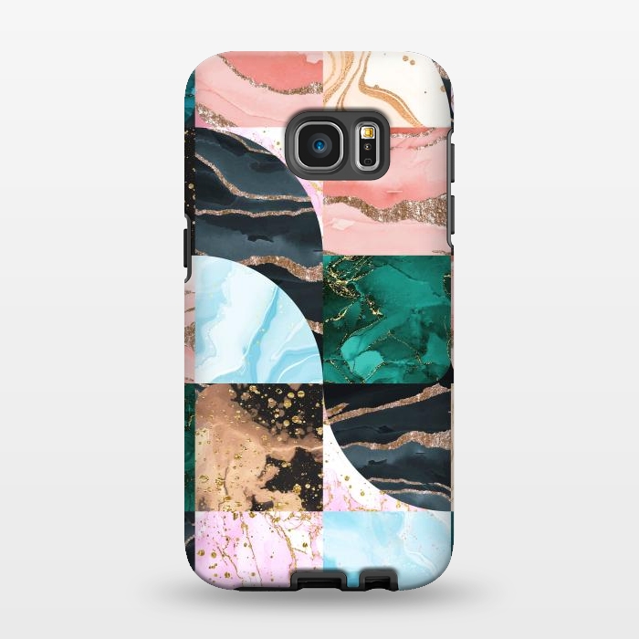 Galaxy S7 EDGE StrongFit Marble Obsession by Uma Prabhakar Gokhale