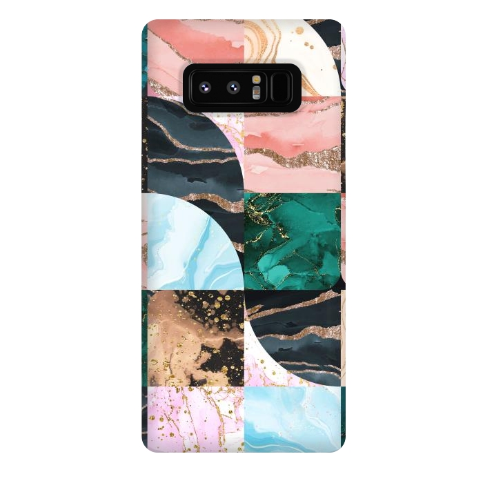 Galaxy Note 8 StrongFit Marble Obsession by Uma Prabhakar Gokhale