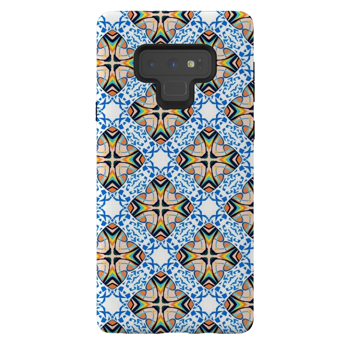 Galaxy Note 9 StrongFit Mediterranean Tile by Uma Prabhakar Gokhale