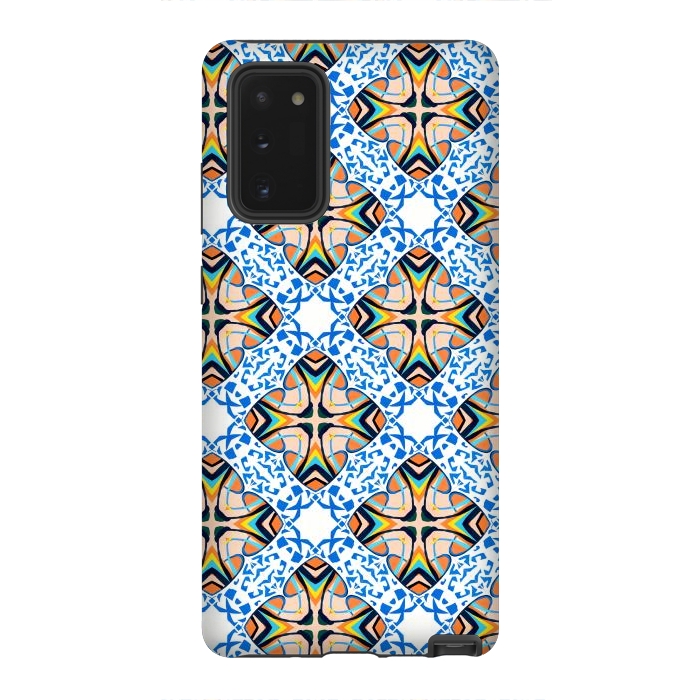 Galaxy Note 20 StrongFit Mediterranean Tile by Uma Prabhakar Gokhale
