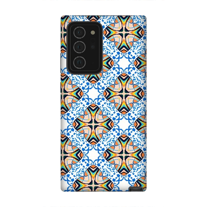 Galaxy Note 20 Ultra StrongFit Mediterranean Tile by Uma Prabhakar Gokhale