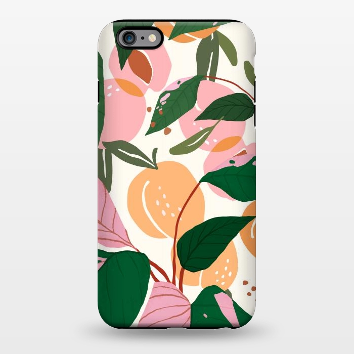 iPhone 6/6s plus StrongFit The Peach Garden by Uma Prabhakar Gokhale