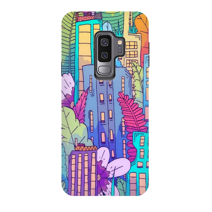 Galaxy S9 plus StrongFit Spring in the city by Steve Wade (Swade)