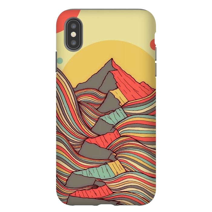 iPhone Xs Max StrongFit The ribbon sea cliffs by Steve Wade (Swade)