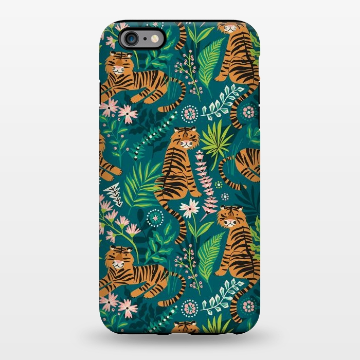 iPhone 6/6s plus StrongFit Tigers by Laura Grant