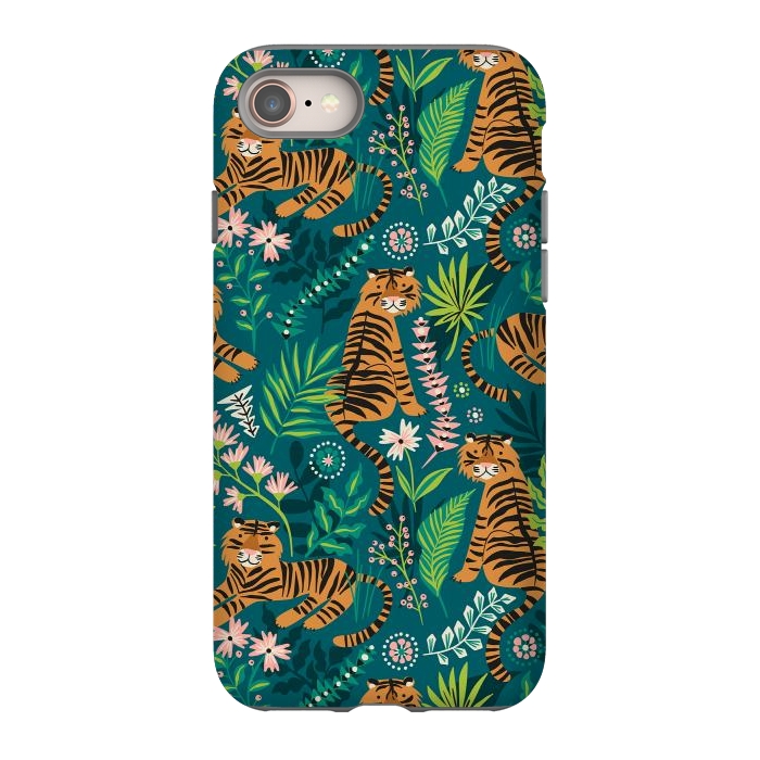 iPhone 8 StrongFit Tigers by Laura Grant
