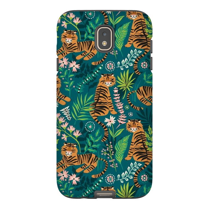 Galaxy J7 StrongFit Tigers by Laura Grant