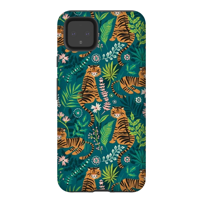 Pixel 4XL StrongFit Tigers by Laura Grant