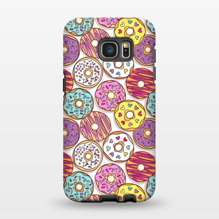 Galaxy S7 EDGE StrongFit Donuts by Laura Grant